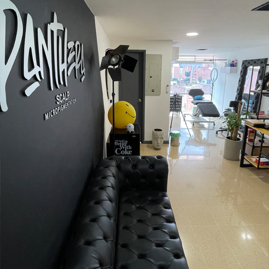 Micropigmentacion capilar en medellin, panthera scalp